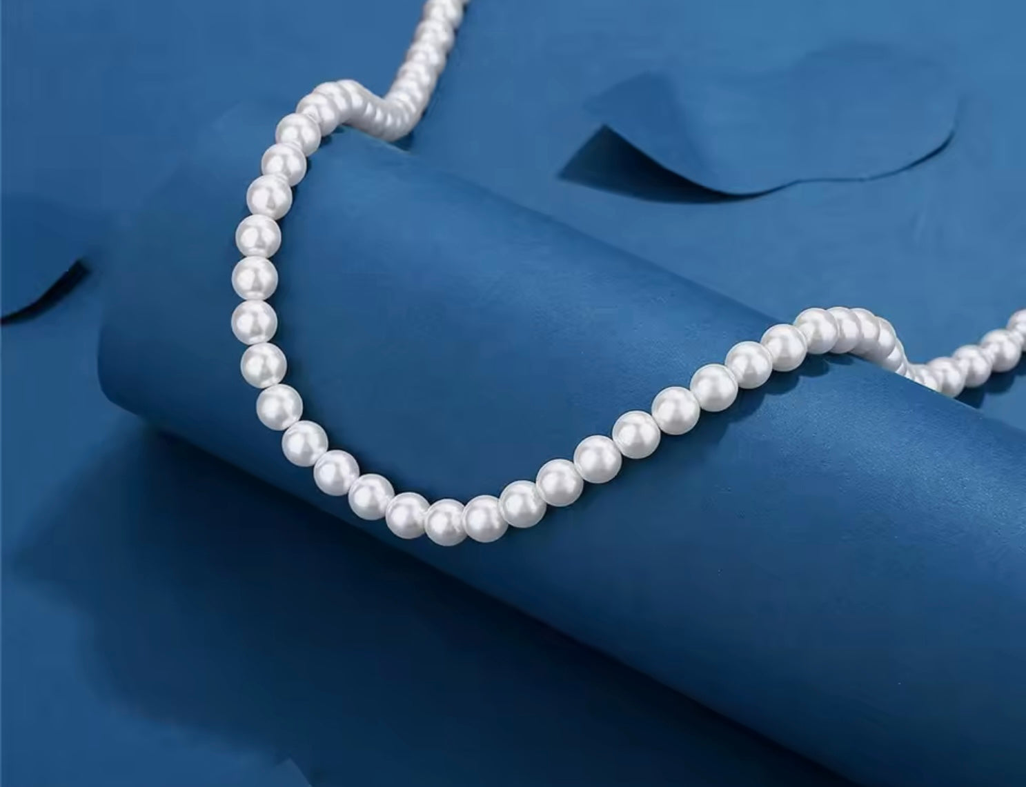 Collana di perle unisex