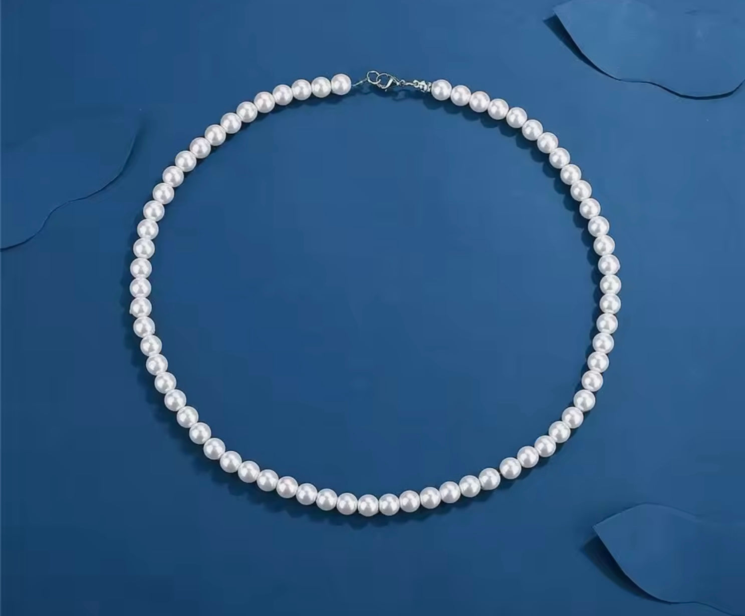 Collana di perle unisex