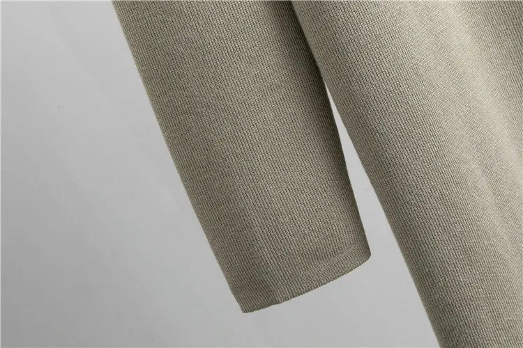 Set donna 3 pezzi in maglia – dolcevita, cardigan e pantaloni